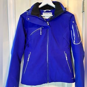 Women Salomon Blue Ski Jacket